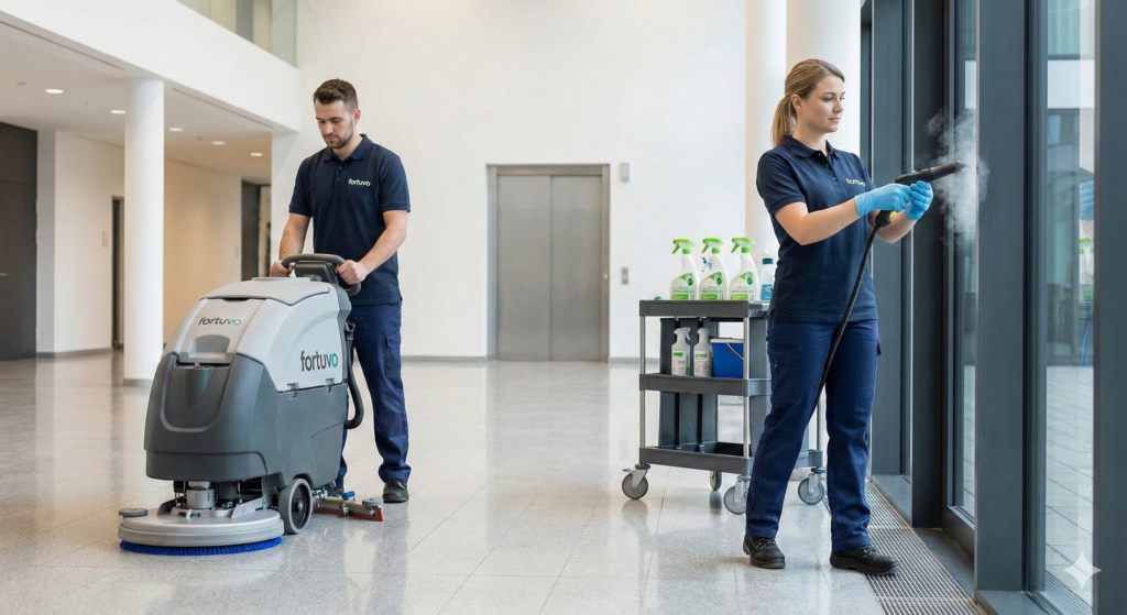 Professionelle Durchführung der Grundreinigung