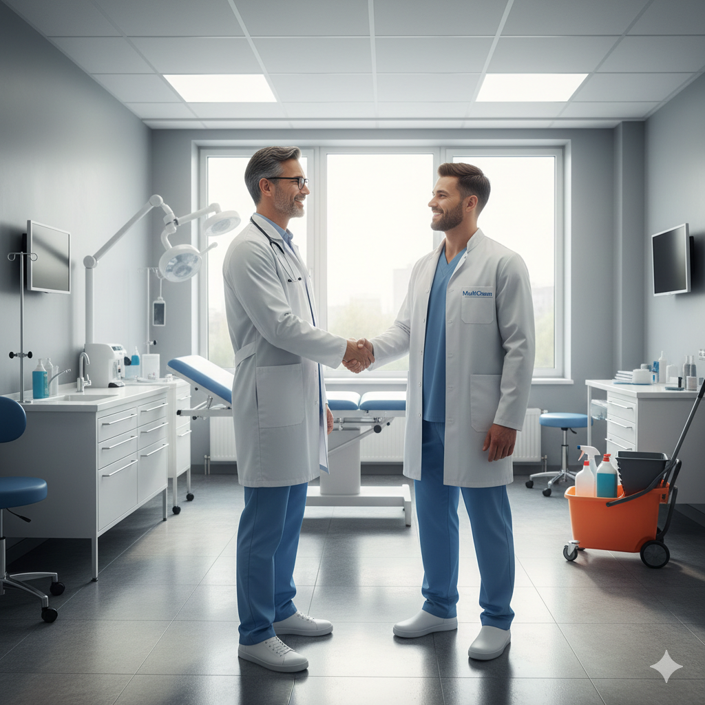 Praxisreinigung oder Klinik Reinigungen