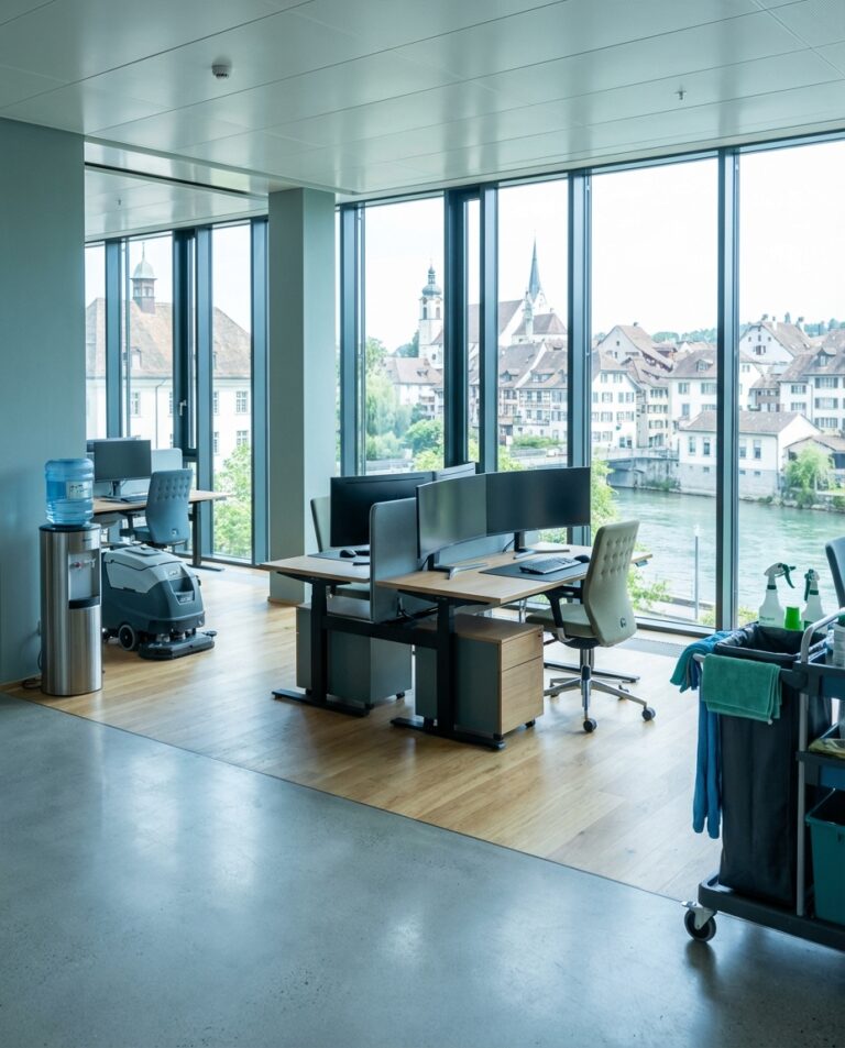 Büroreinigung in Bremgarten – mit regionalem Bezug